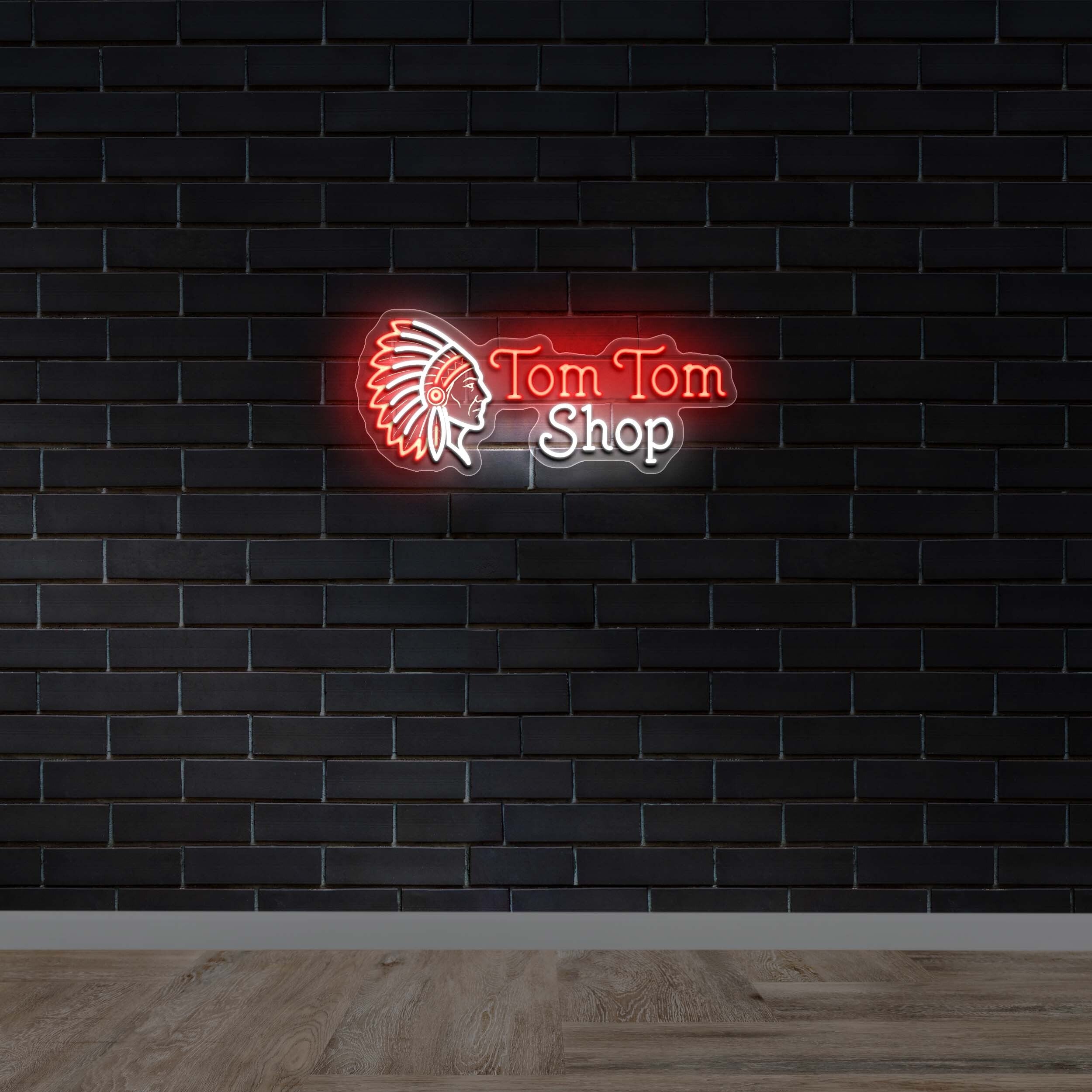 Tom Tom Shop - Premium Neon Artwork