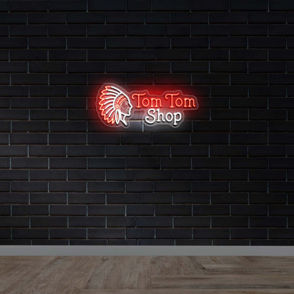 Tom Tom Shop - Premium Neon Artwork