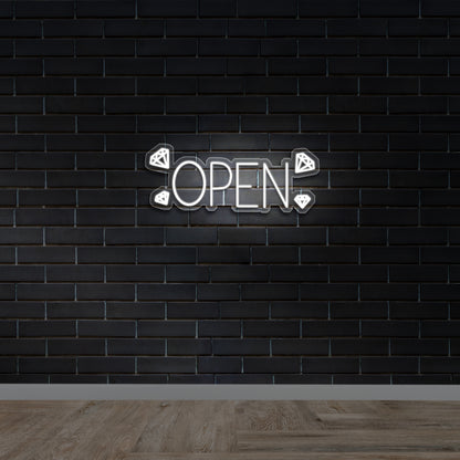 OPEN - Premium Neon Artwork