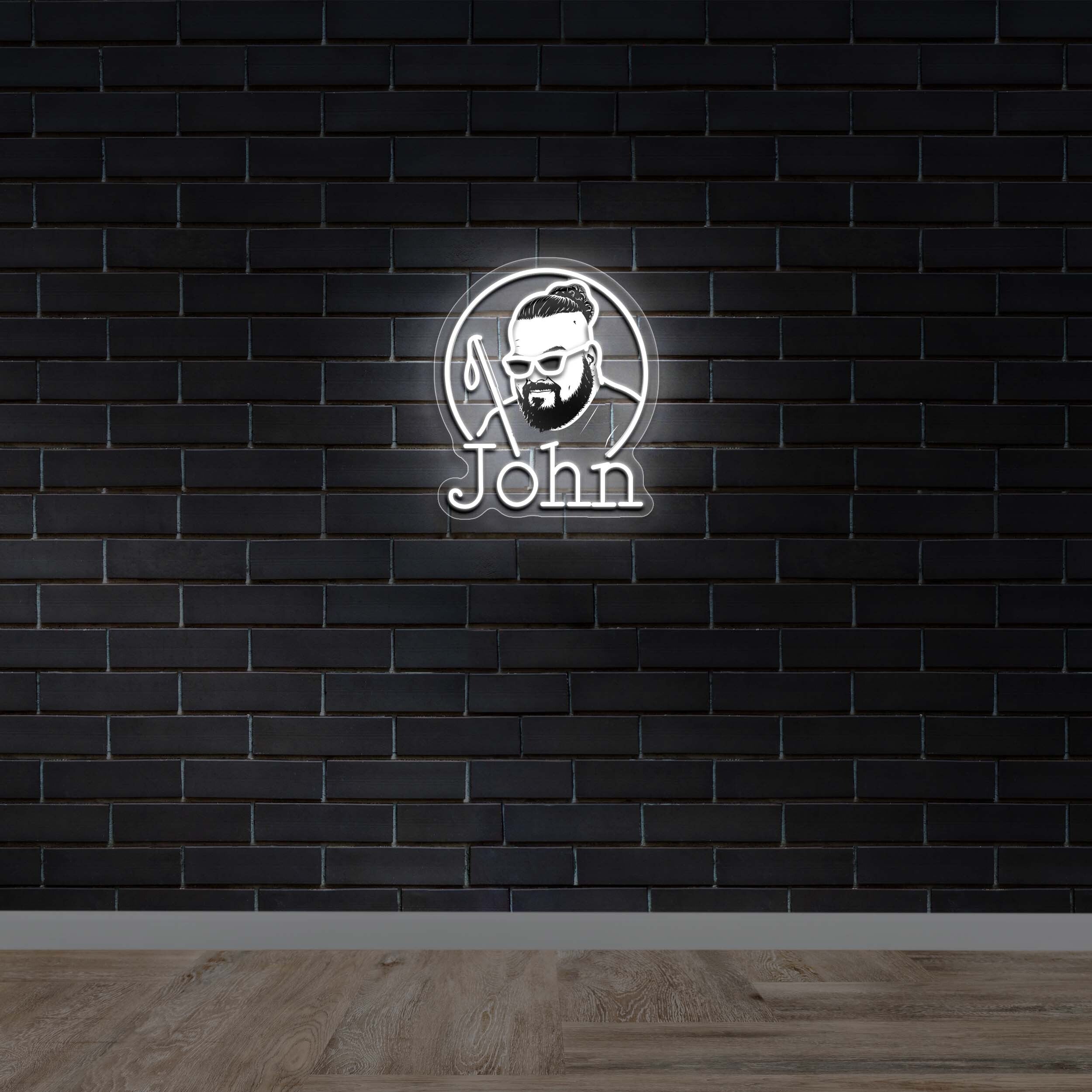 JOHN - Premium Neon Artwork