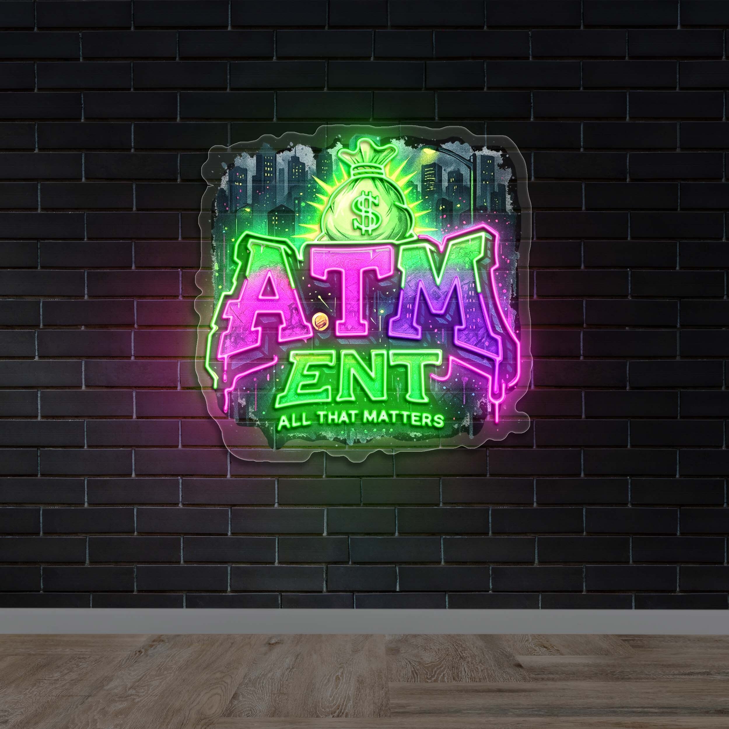 ATM ENT - Premium Neon Artwork