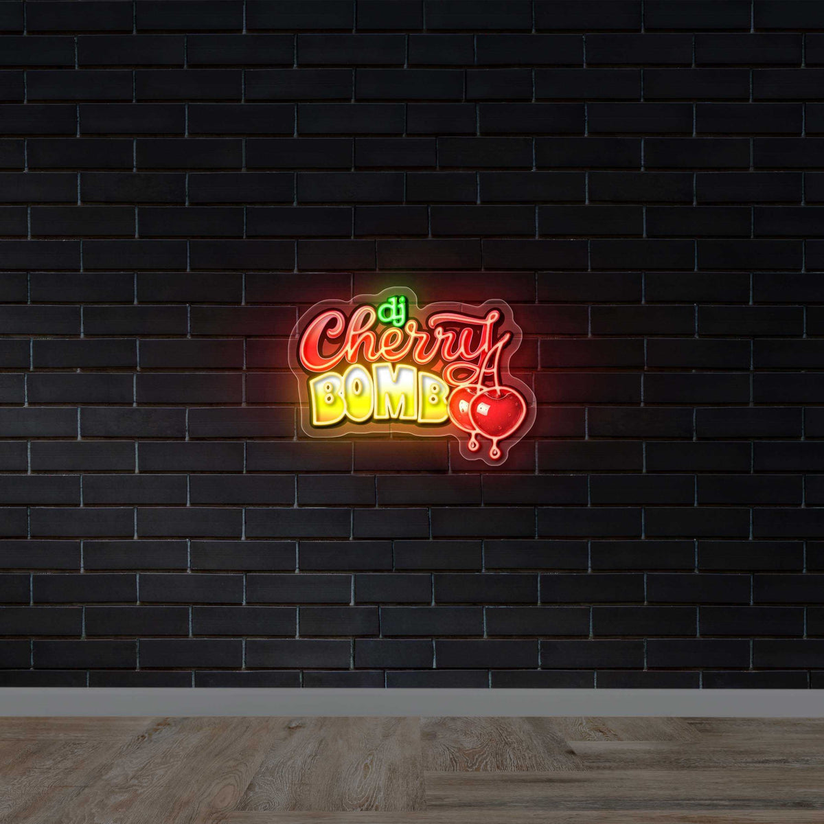 Cherry Bomb - Premium Neon Artwork