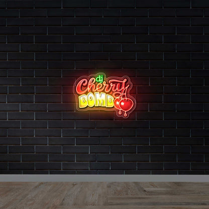 Cherry Bomb - Premium Neon Artwork
