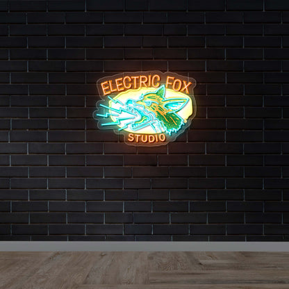 ELECTRIC FOX STUDIO - Premium Neon Artwork