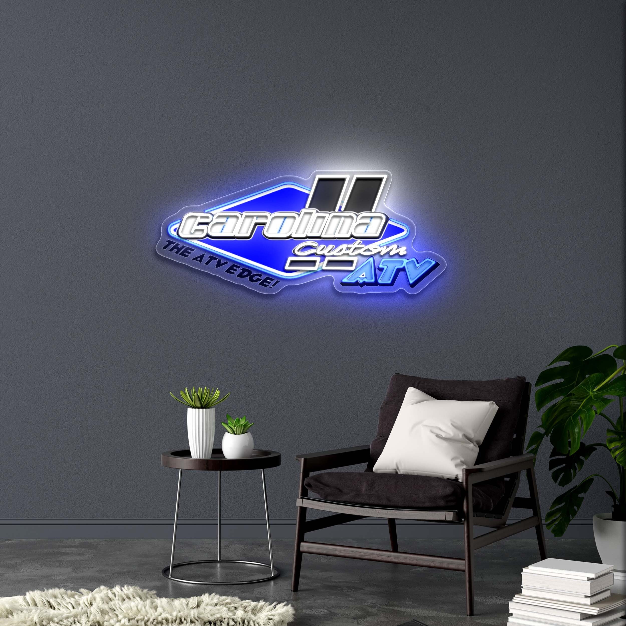 Carolina Custom ATV - Premium Neon Artwork