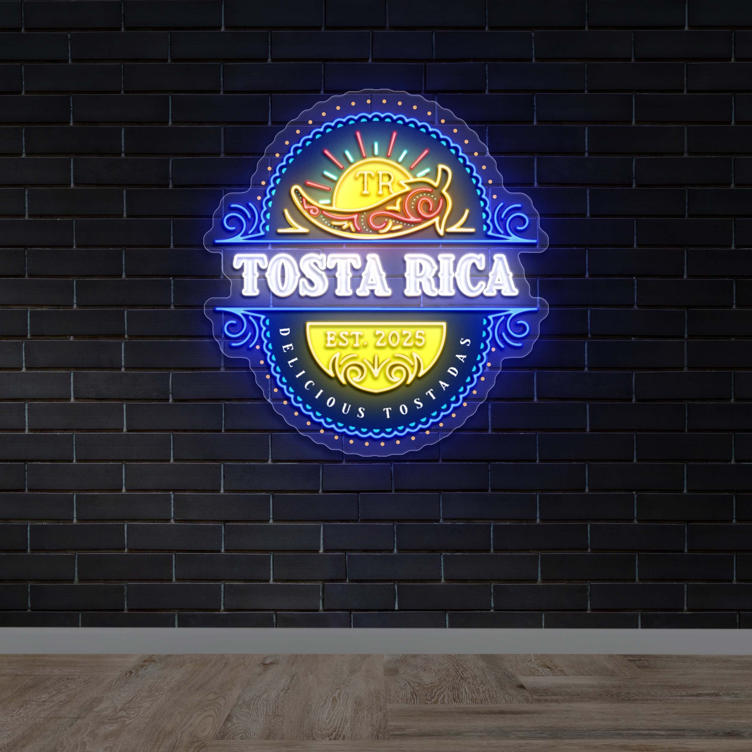 TOSTA RICA - Premium Neon Artwork