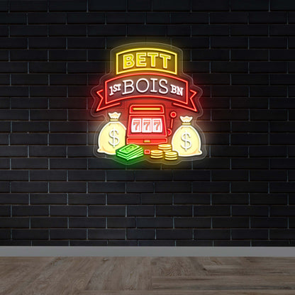 BETT 1st BOIS BN - Premium Neon Artwork