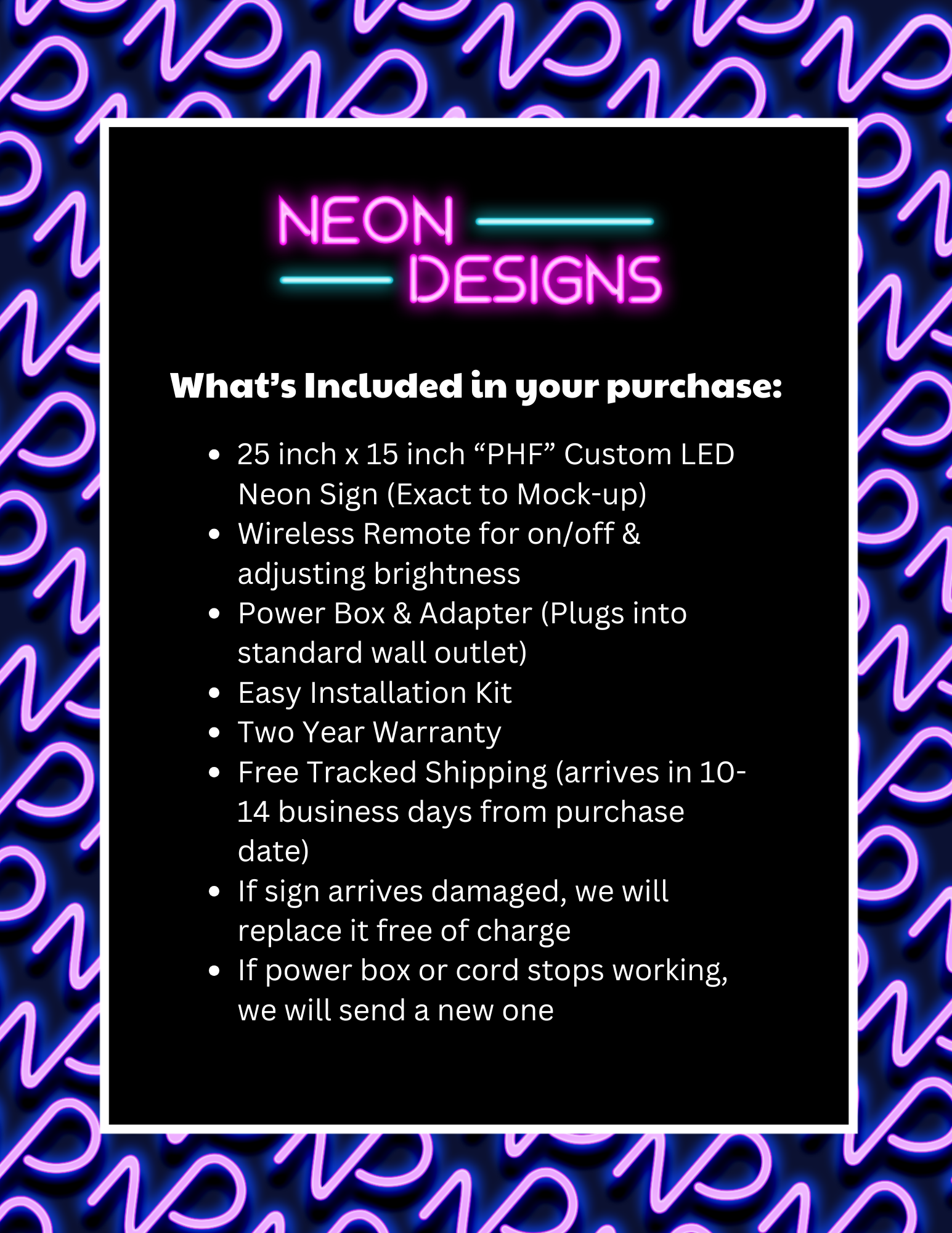 Zinnie’s 901 - Premium Neon Artwork