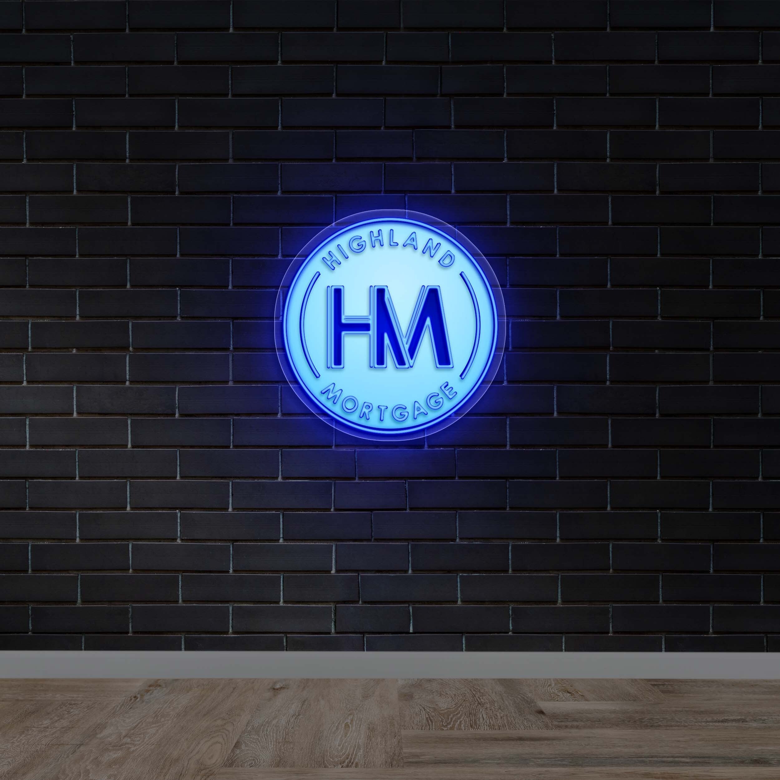 HIGHLAND MORTGAGE - Premium Neon Artwork