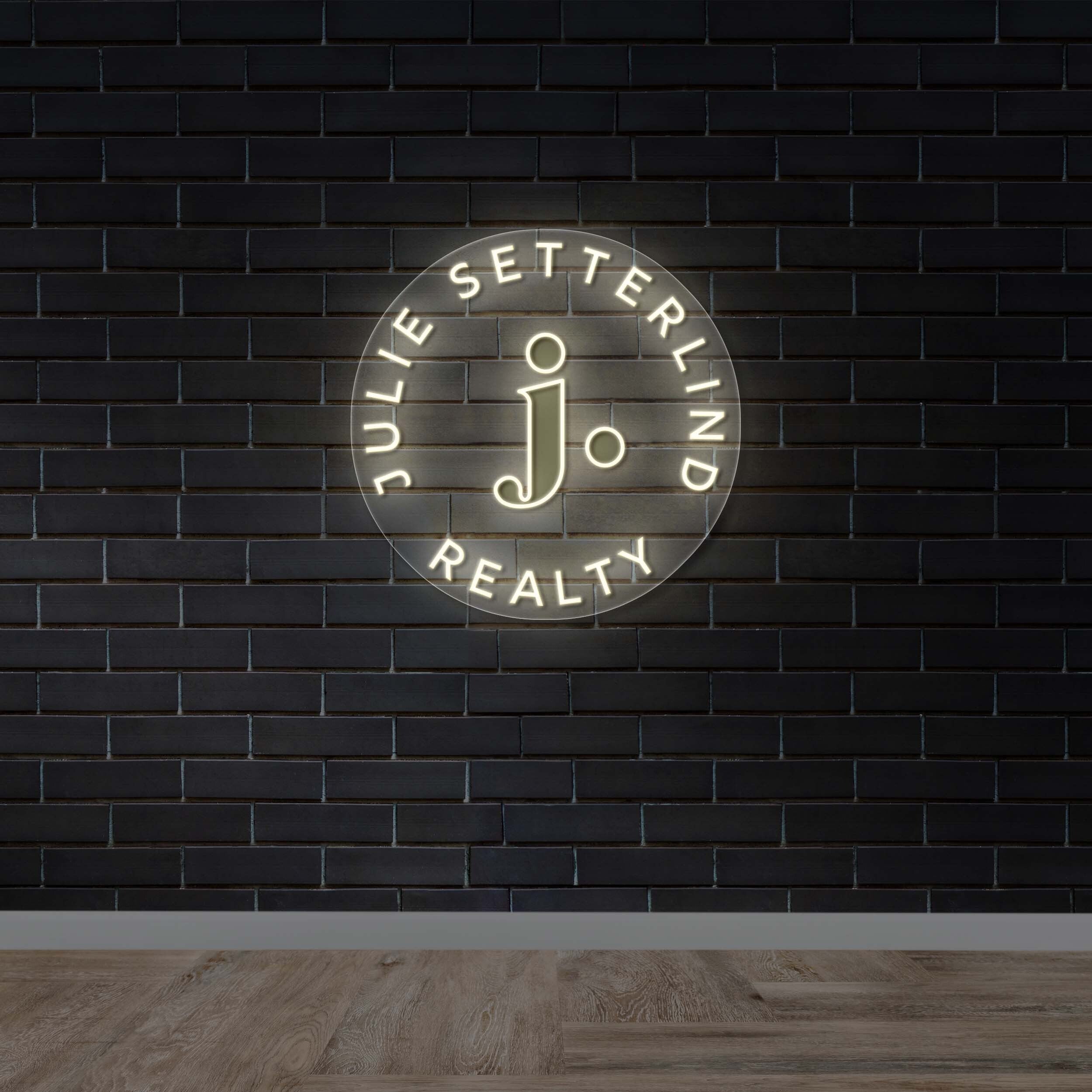 Julie Setterlind Realty - Premium Neon Artwork