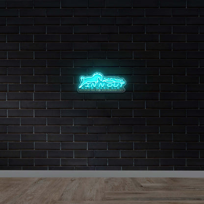 IN N OUT - Premium Neon Artwork