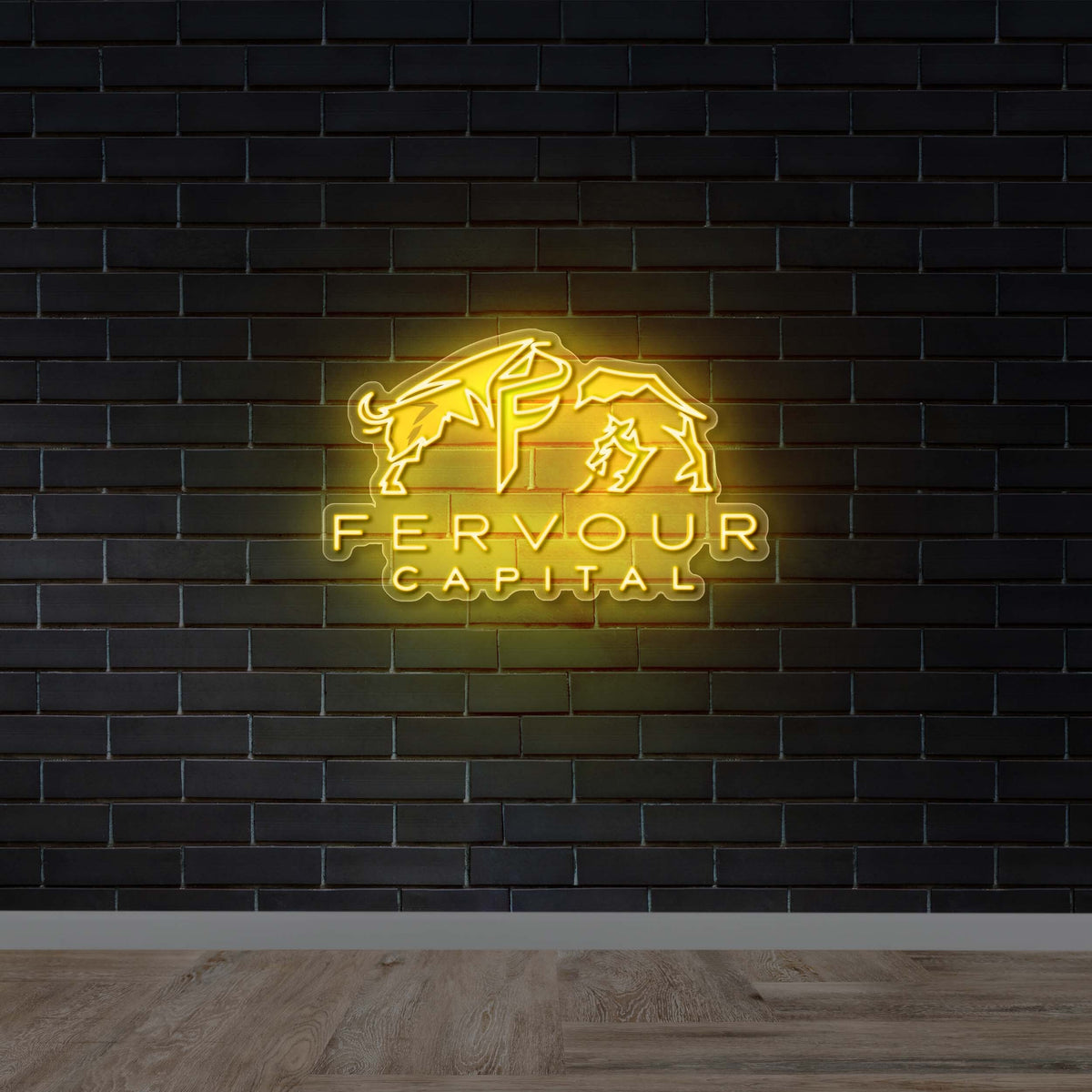 Fervour Capital - Premium Neon Artwork