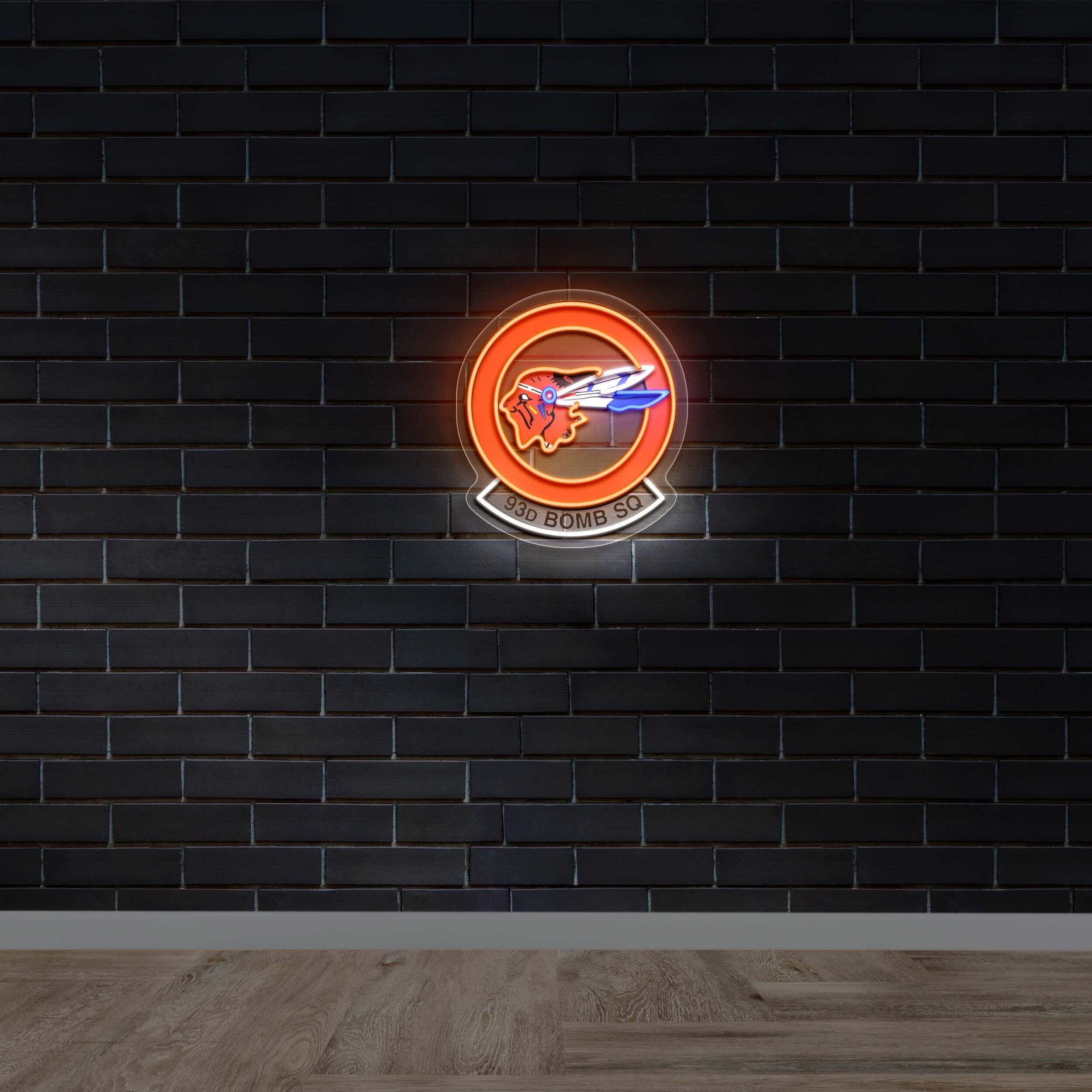 93D BOMB SQ - Premium Neon Artwork