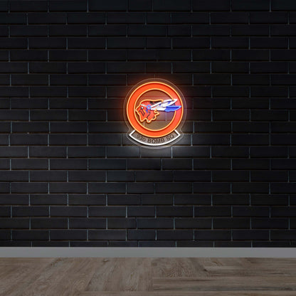 93D BOMB SQ - Premium Neon Artwork
