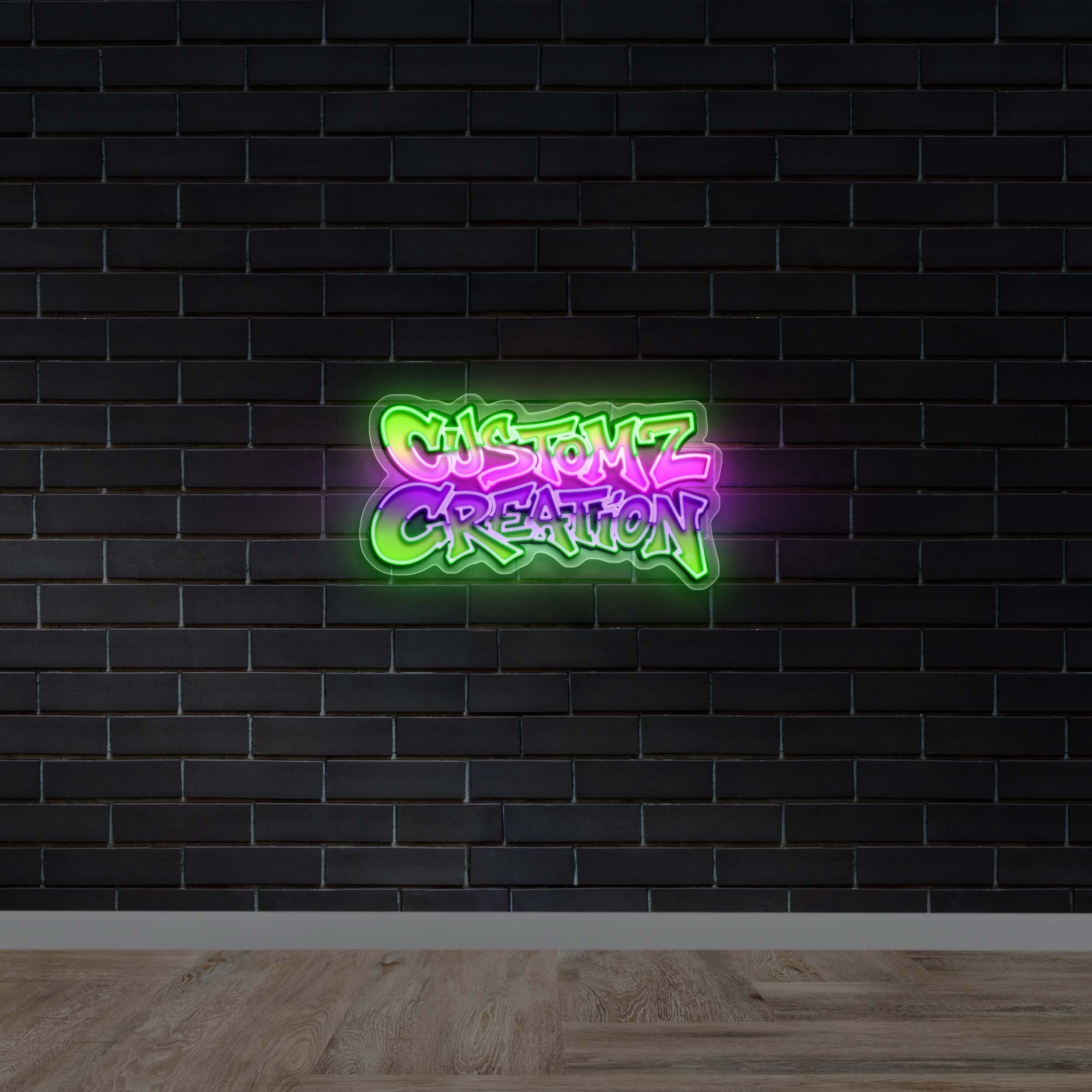 CUSTOMZ CREATION - Premium Neon Artwork