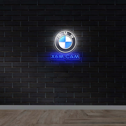 X6M CAM - Premium Neon Artwork