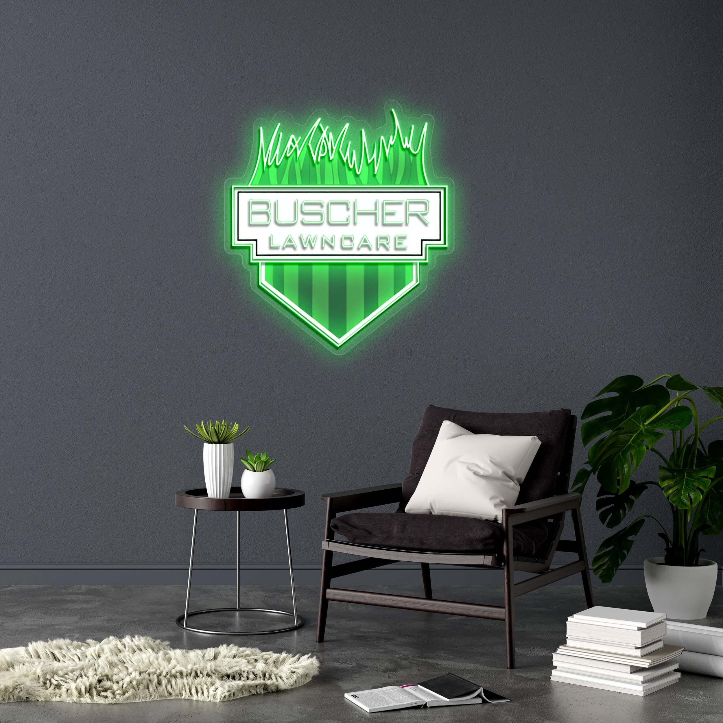 BUSCHER - Premium Neon Artwork