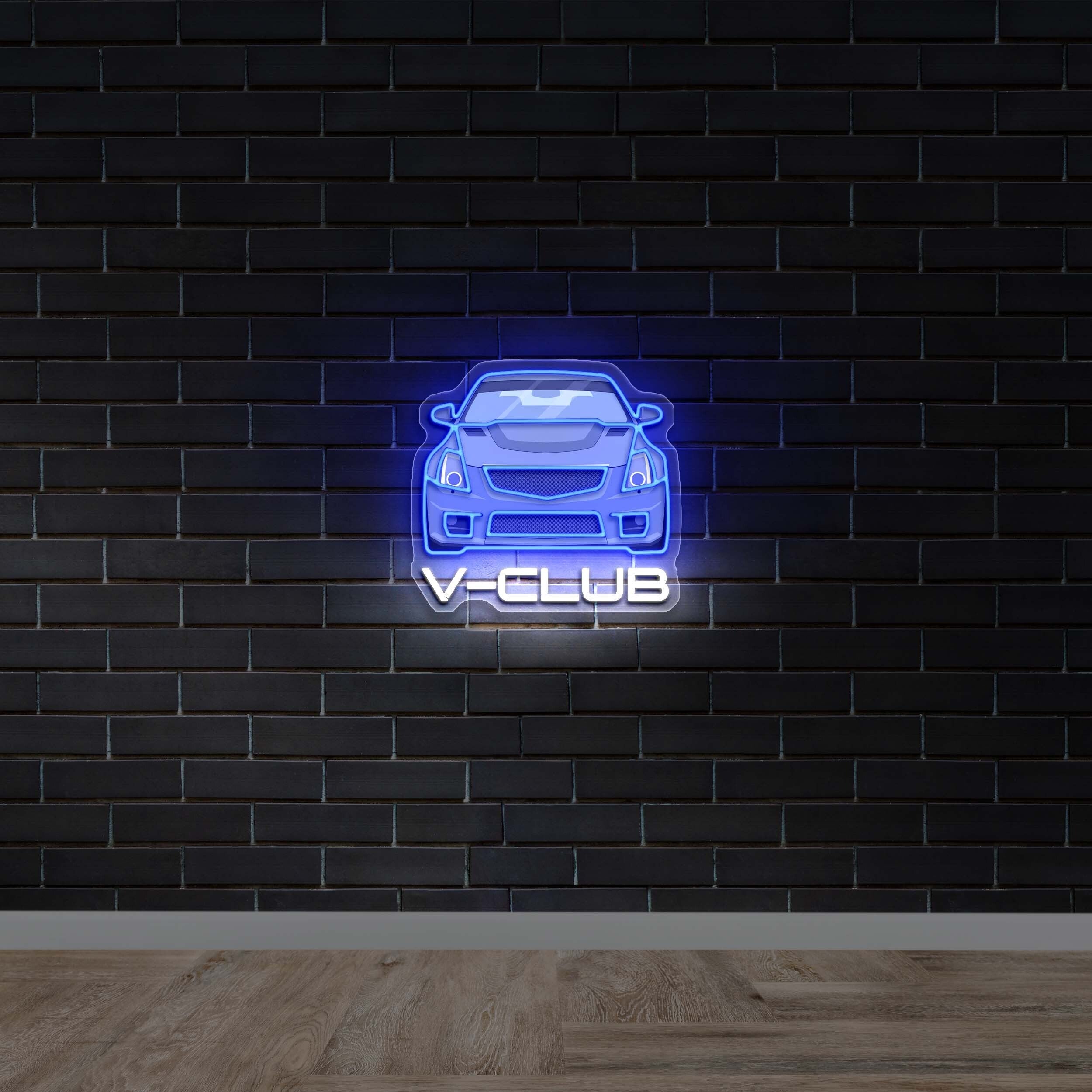 V CLUB - Premium Neon Artwork