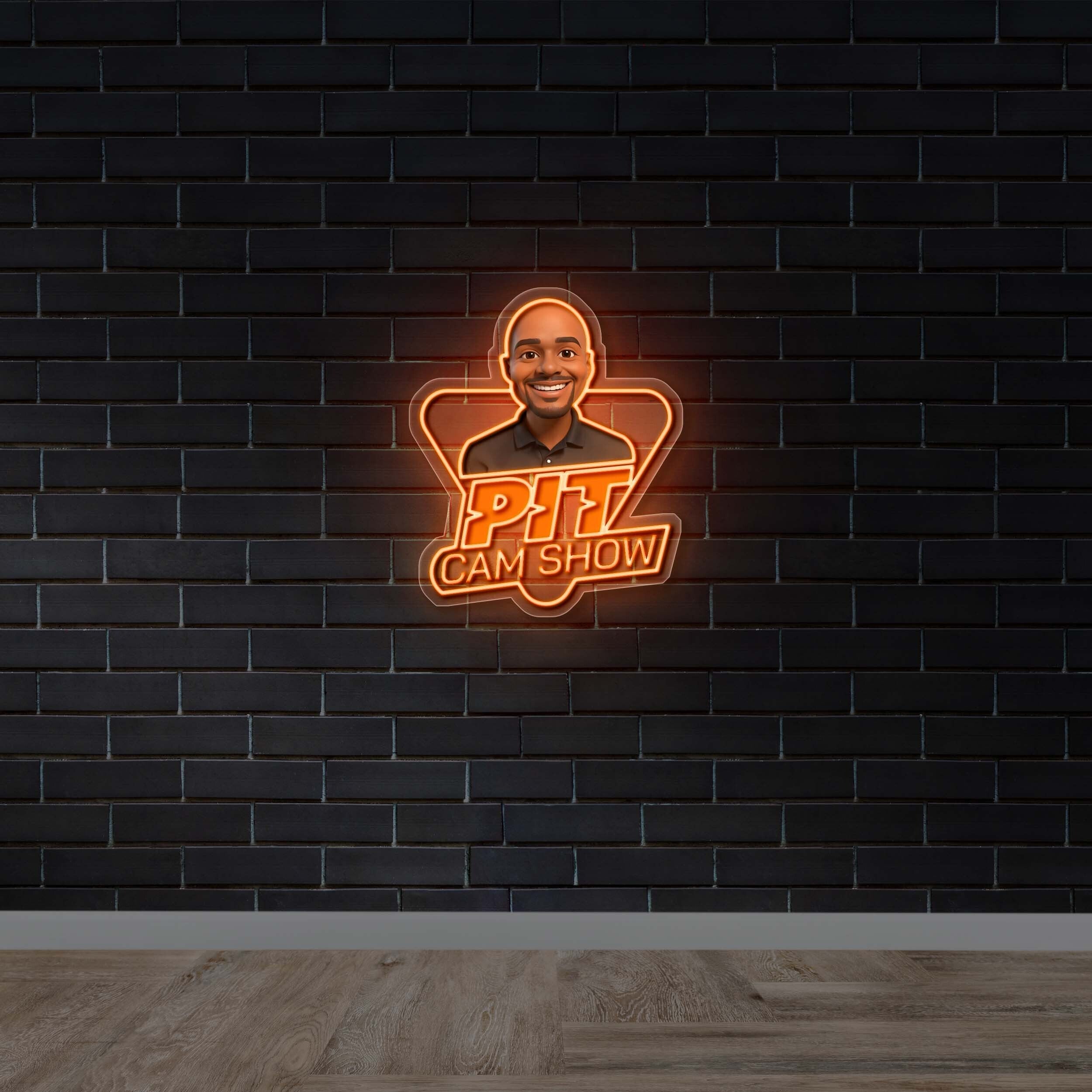 PIT CAM SHOW - Premium Neon Artwork