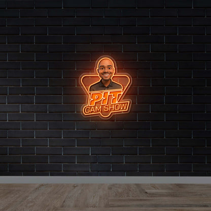 PIT CAM SHOW - Premium Neon Artwork