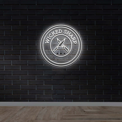 Wicked Sharp - Premium Neon Artwork