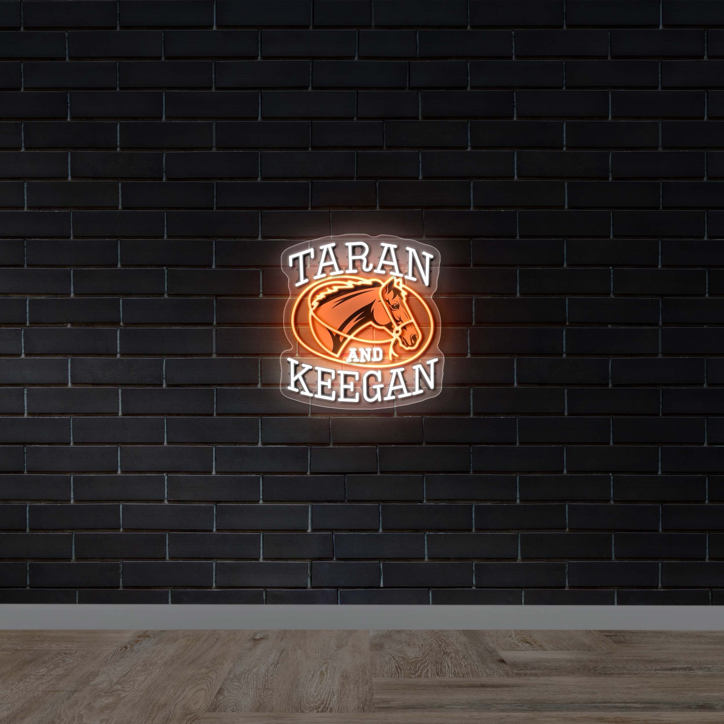 TARAN AND KEEGAN - Premium Neon Artwork