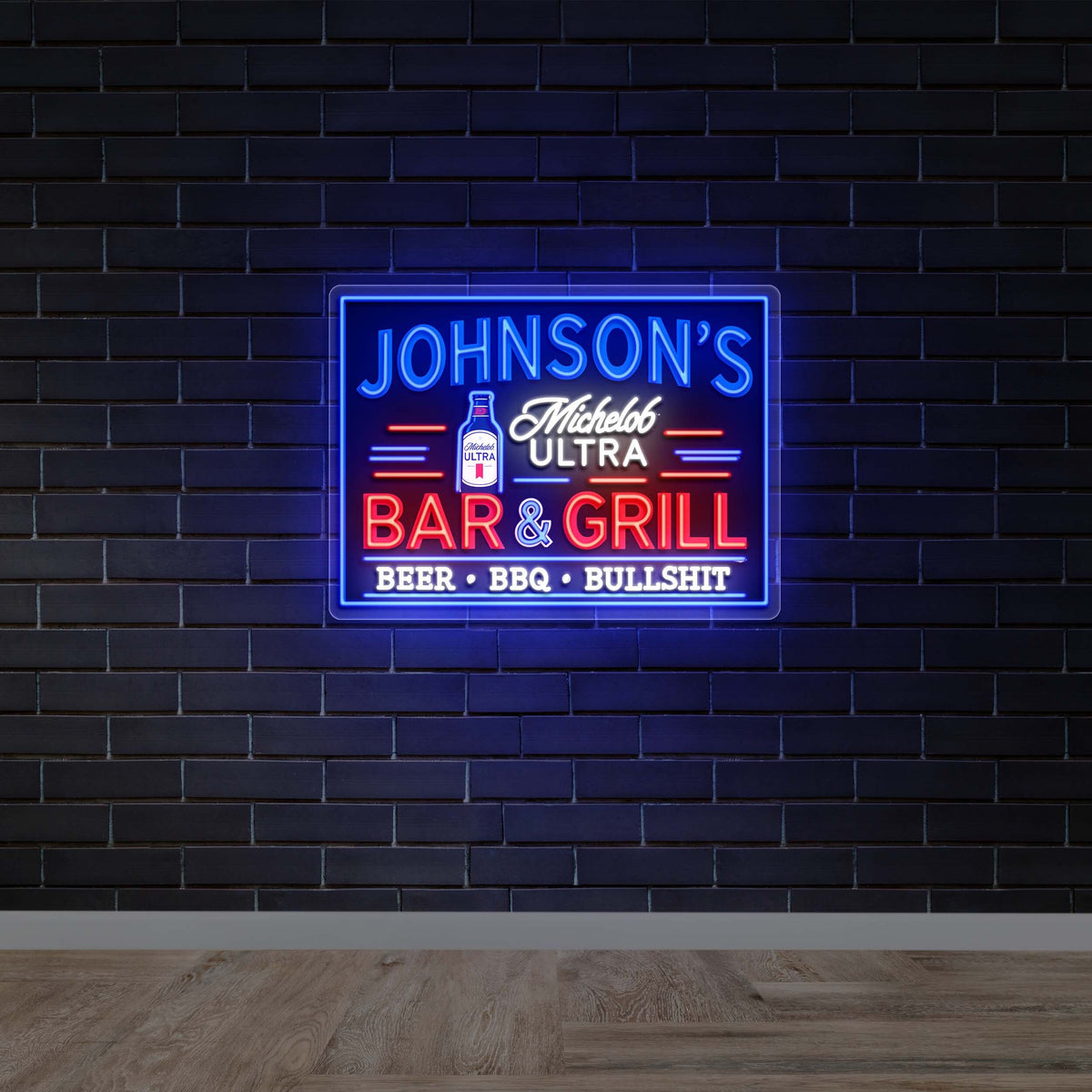 Johnson's Bar & Grill - Premium Neon Artwork