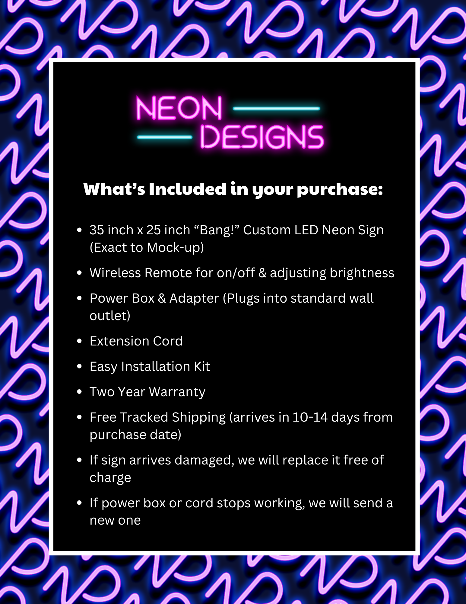 Bang! - Premium Neon Artwork