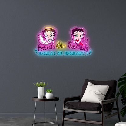 Sweet Sin Sations - Premium Neon Artwork
