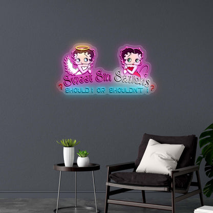 Sweet Sin Sations - Premium Neon Artwork