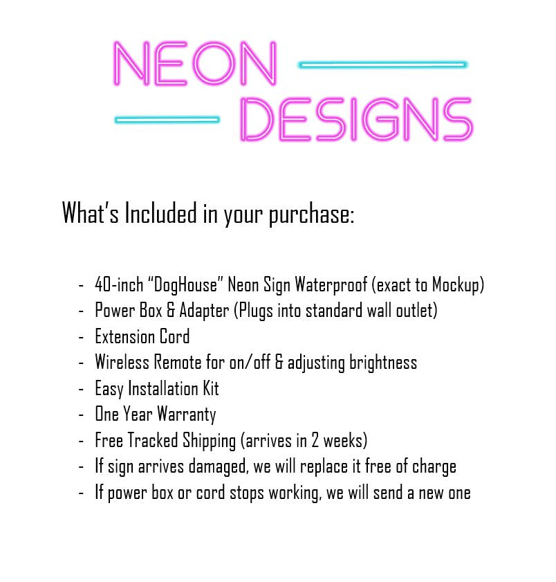 DogHouse - Premium Neon Artwork
