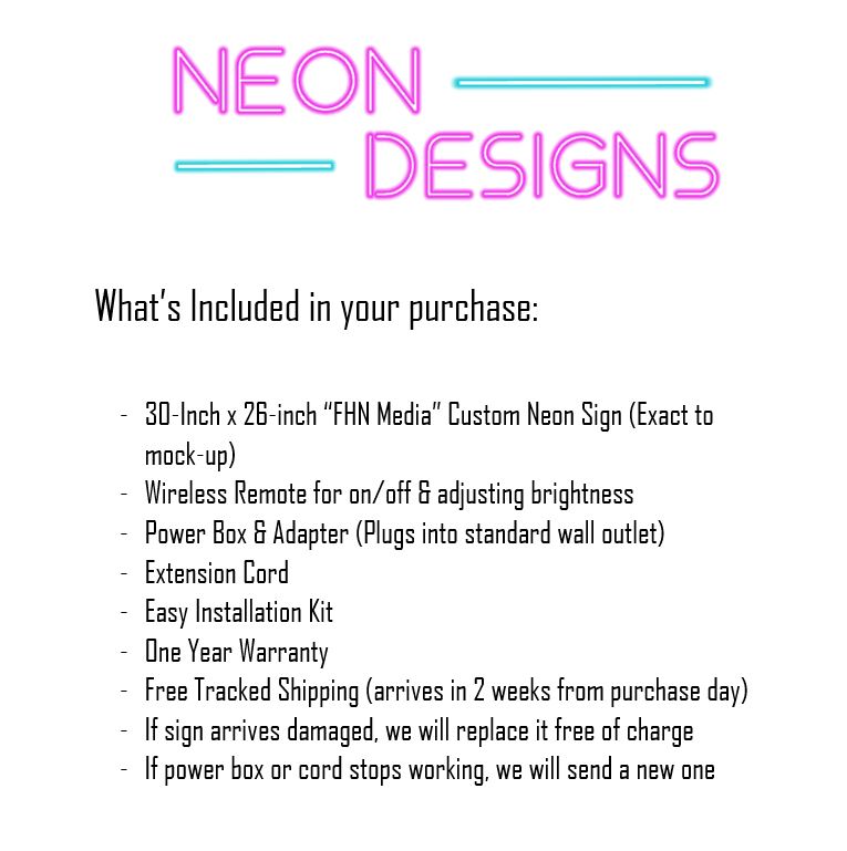 FHN Media - Premium Neon Artwork