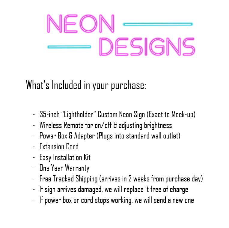 Lightholder - Premium Neon Artwork