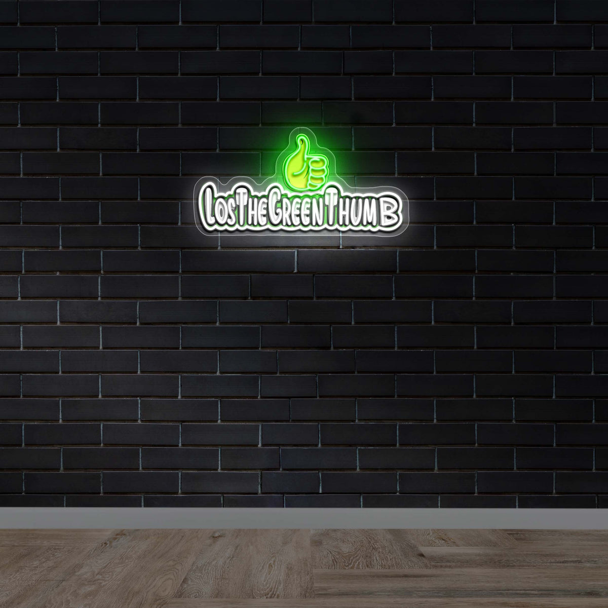 Los The Green Thumb - Premium Neon Artwork