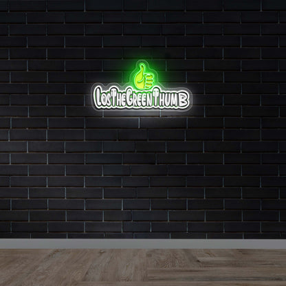 Los The Green Thumb - Premium Neon Artwork
