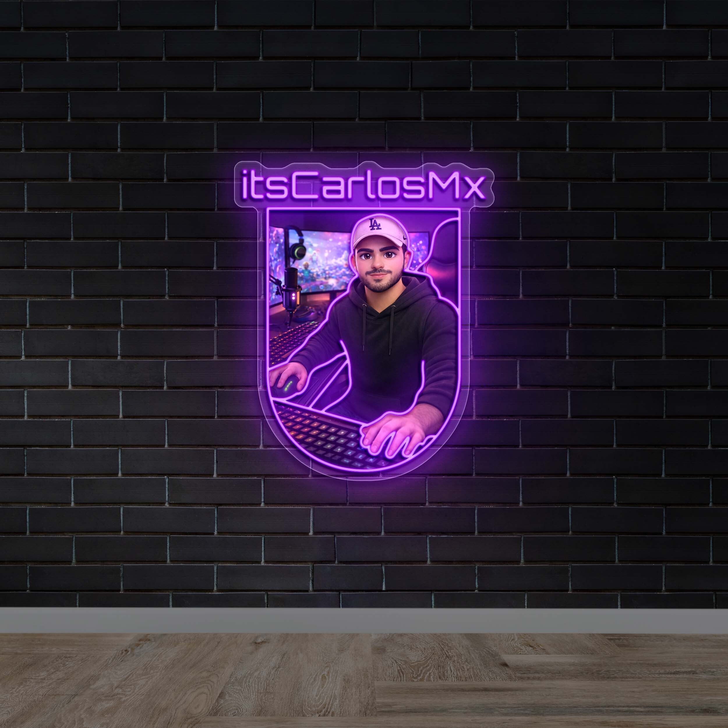 itsCarlosMx - Premium Neon Artwork