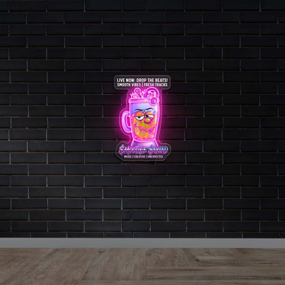 $moothie $quad - Premium Neon Artwork