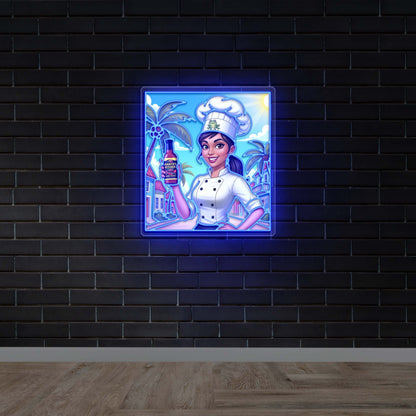 Chef - Premium Neon Artwork