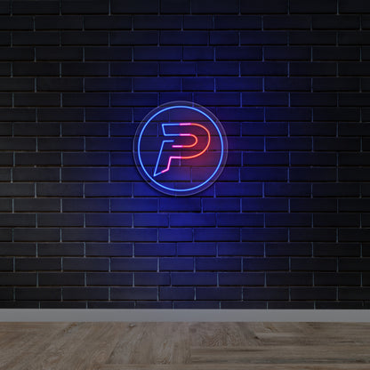 P - Premium Neon Artwork