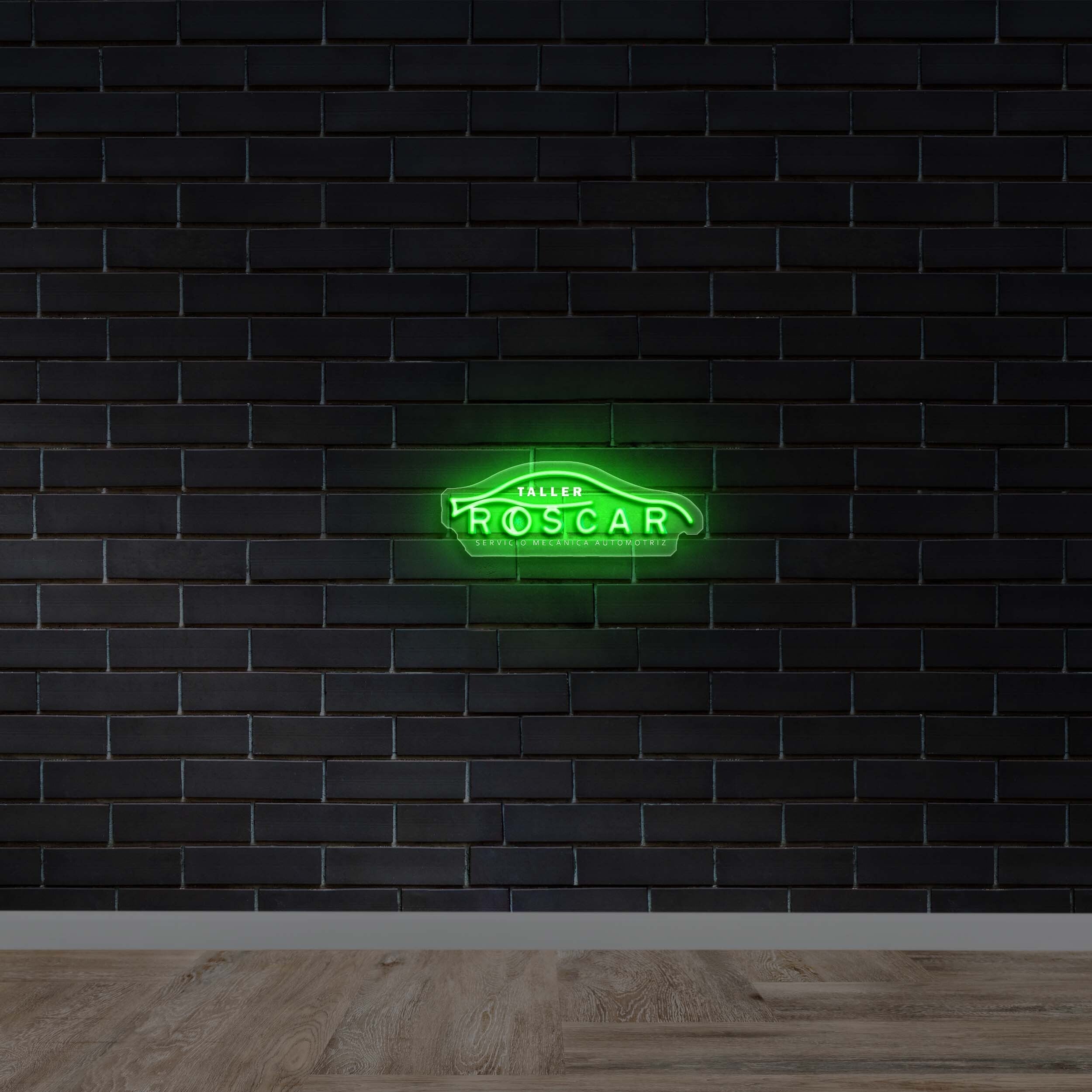 Taller Roscar - Premium Neon Artwork