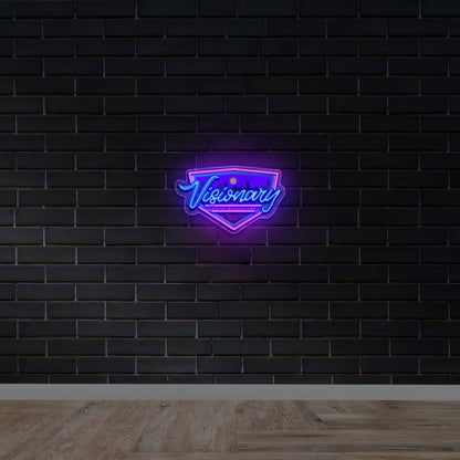 Visionary - Premium Neon Artwork