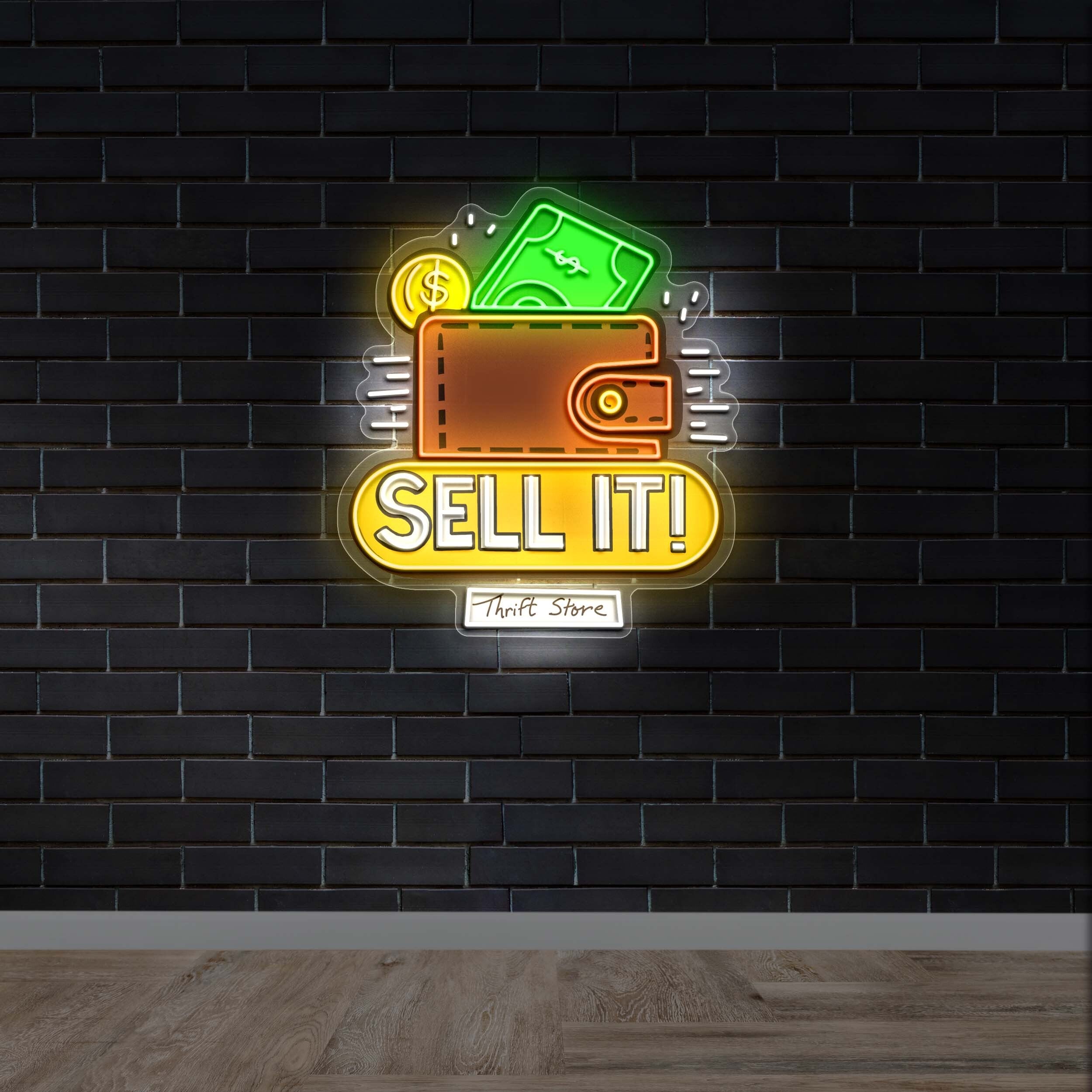 SELL IT - Premium Neon Artwork