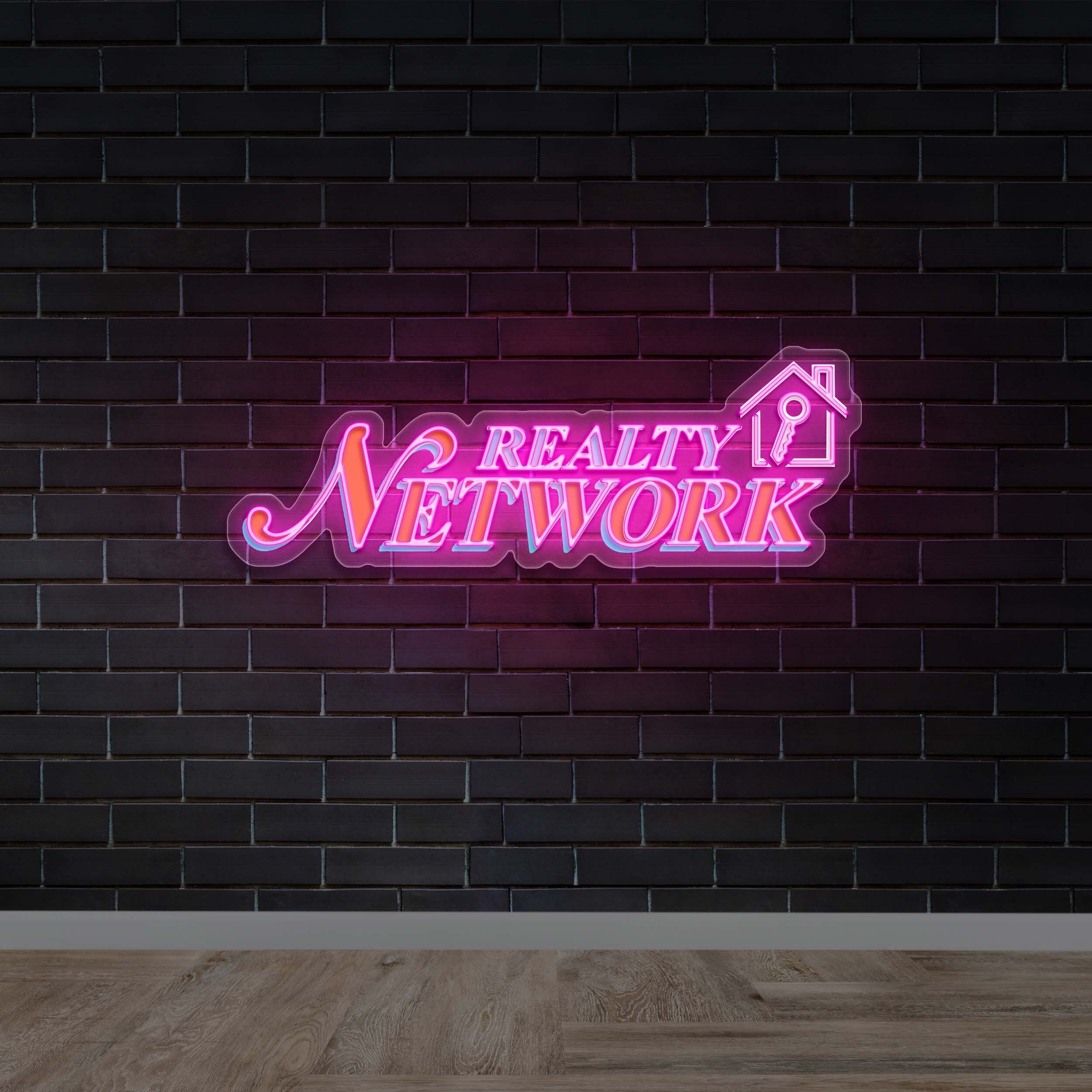 Realty Network - Premium Neon Artwork