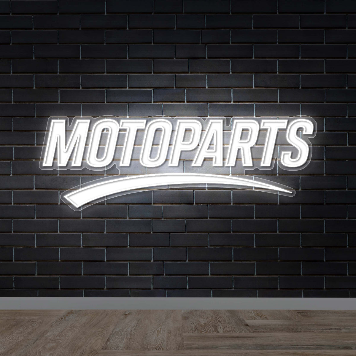MOTOPARTS - Premium Neon Artwork