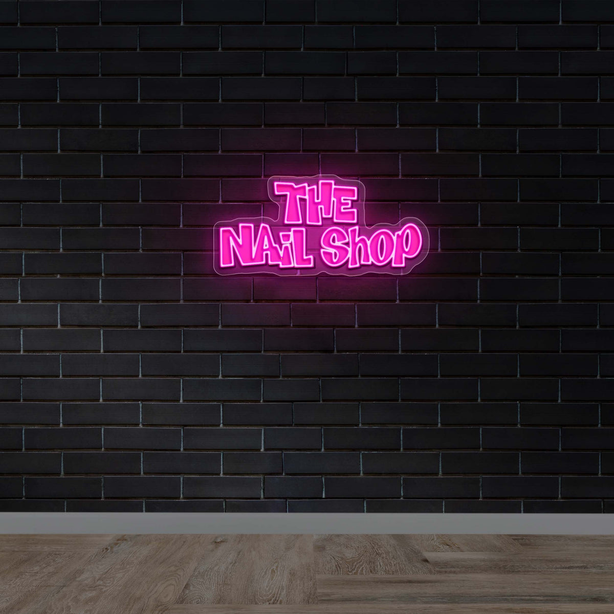The Nail Shop - Premium Neon Artwork