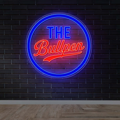 THE BULLPEN - Premium Neon Artwork