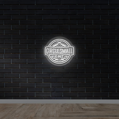 CIRCLESMALL ENT - Premium Neon Artwork
