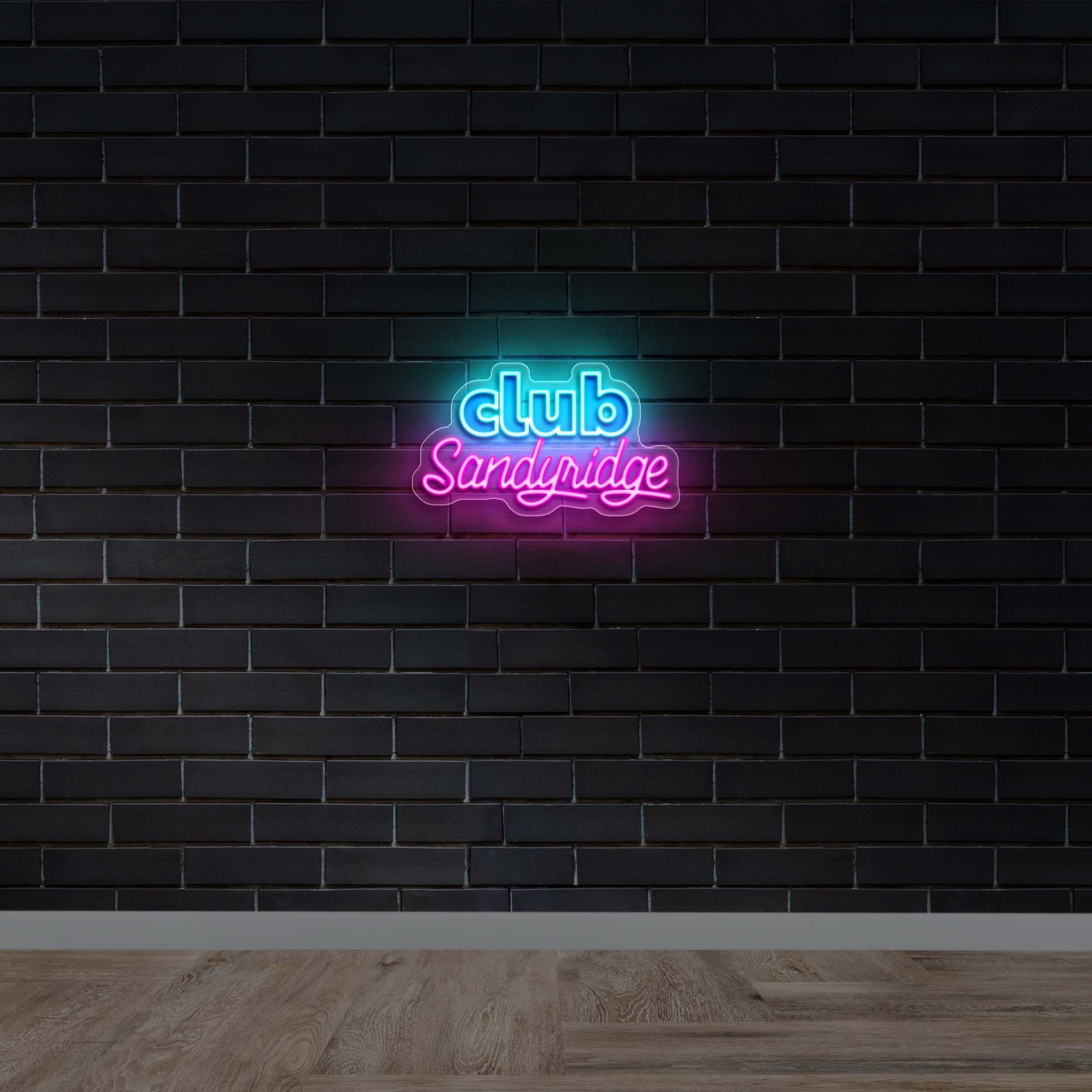 CLUB SANDYRIDGE - Premium Neon Artwork