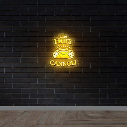 The Holy Cannoli - Premium Neon Artwork
