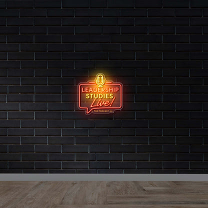 Leadership Studies Live - Premium Neon Artwork